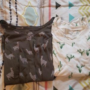 ♡SOLD♡Two T-Shirts